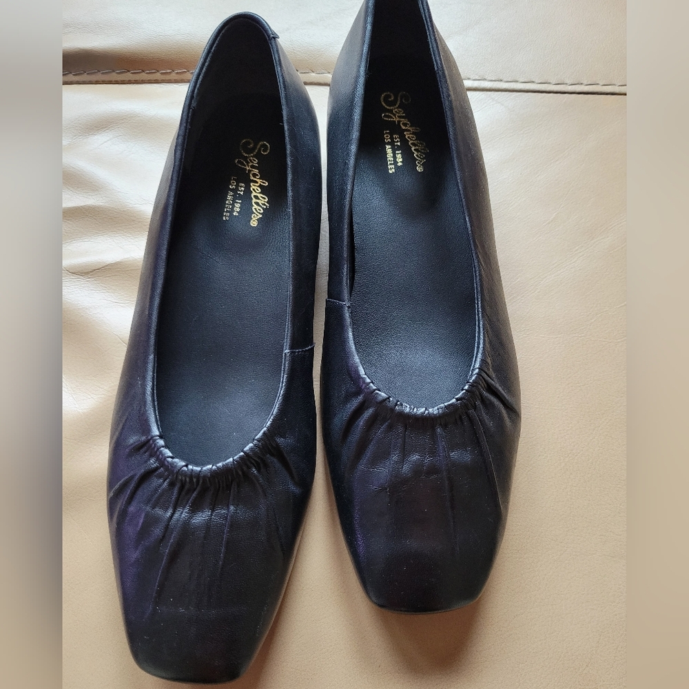 Seychelles Black Ballet Flats 8.5